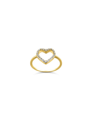 Signature 18k Gold Mamuśka Kochanie Heart Ring - Rings - Mamuśka Jewellery