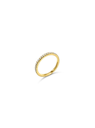 Signature 18k Gold Mamuśka Pavé Ring - Rings - Mamuśka Jewellery