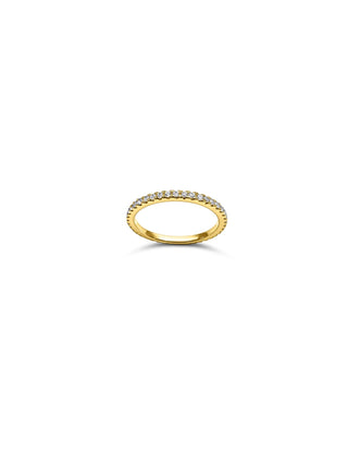 Signature 18k Gold Mamuśka Pavé Ring - Rings - Mamuśka Jewellery