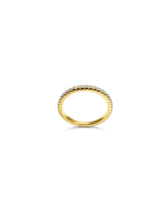Signature 18k Gold Mamuśka Pavé Ring - Rings - Mamuśka Jewellery