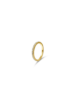 Signature 18k Gold Mamuśka Pavé Ring - Rings - Mamuśka Jewellery