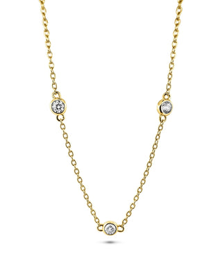 Signature 18k Gold Mamuśka Rodzina Circular Necklace - Necklaces - Mamuśka Jewellery