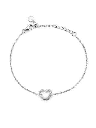 Signature Silver Mamuśka Kochanie Heart Bracelet - Bracelets - Mamuśka Jewellery