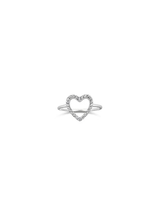 Signature Silver Mamuśka Kochanie Heart Ring - Rings - Mamuśka Jewellery