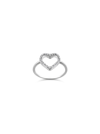 Signature Silver Mamuśka Kochanie Heart Ring - Rings - Mamuśka Jewellery