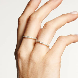 Signature Silver Mamuśka Pavé Ring - Rings - Mamuśka Jewellery