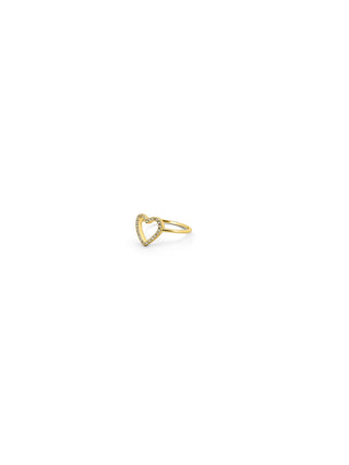 Signature 18k Gold Mamuśka Kochanie Heart Ring - Rings - Mamuśka Jewellery