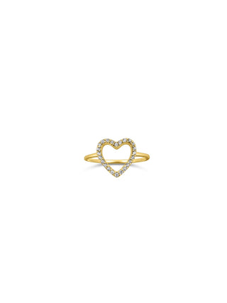 Signature 18k Gold Mamuśka Kochanie Heart Ring - Rings - Mamuśka Jewellery