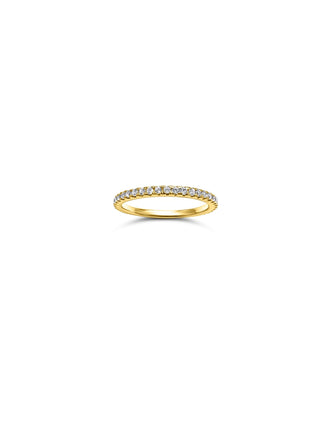 Signature 18k Gold Mamuśka Pavé Ring - Rings - Mamuśka Jewellery