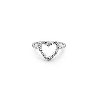 Signature Silver Mamuśka Kochanie Heart Ring - Rings - Mamuśka Jewellery