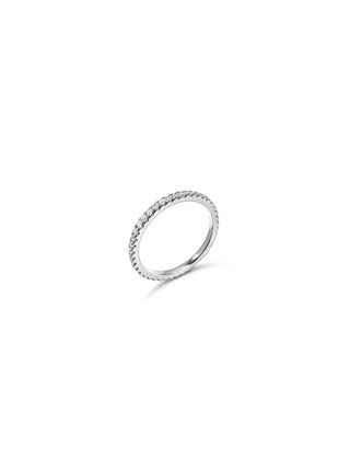 Signature Silver Mamuśka Pavé Ring - Rings - Mamuśka Jewellery