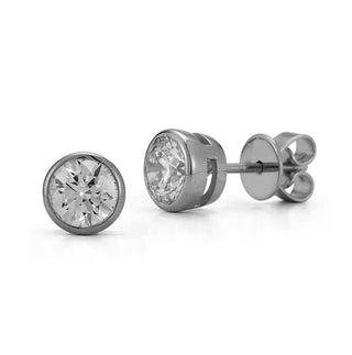 Signature Silver Mamuśka Rodzina Bezel Stud Earrings - Earrings - Mamuśka Jewellery